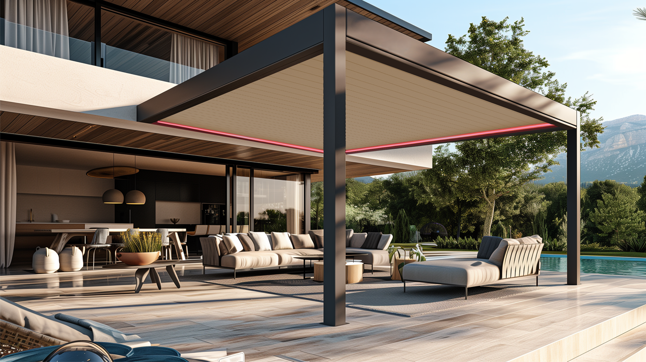 Viora Fabric Pergola Systems
